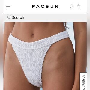 PACSUN WOMENS BIKINI BOTTOMS (M)